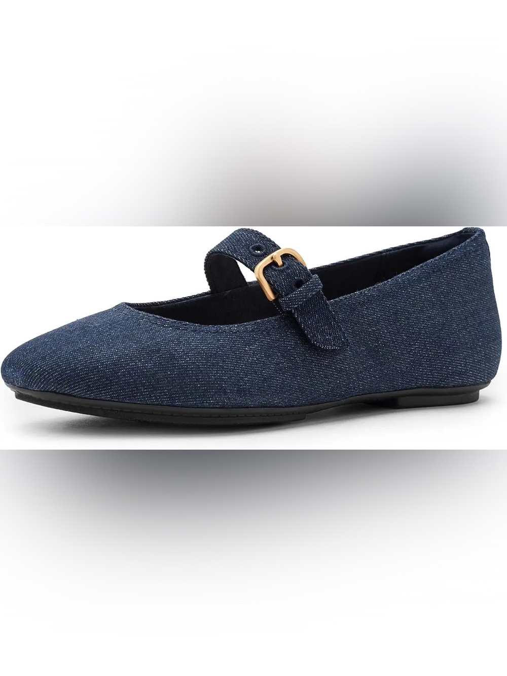 FitFlop Delicato Denim Mary Janes size 10 flats